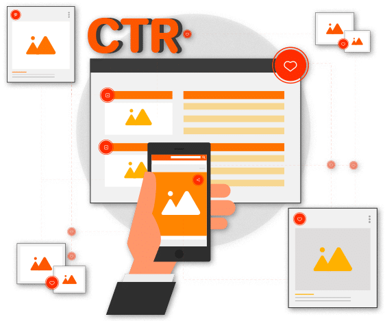 Effective ways to improve your organic CTR Add stunning images in your posts
