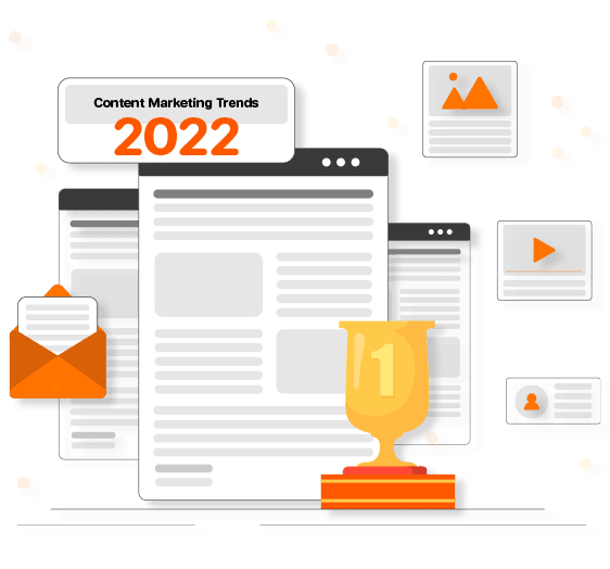 Priorities for small to mid sized businesses content marketing in 2022 The ideal planned content types