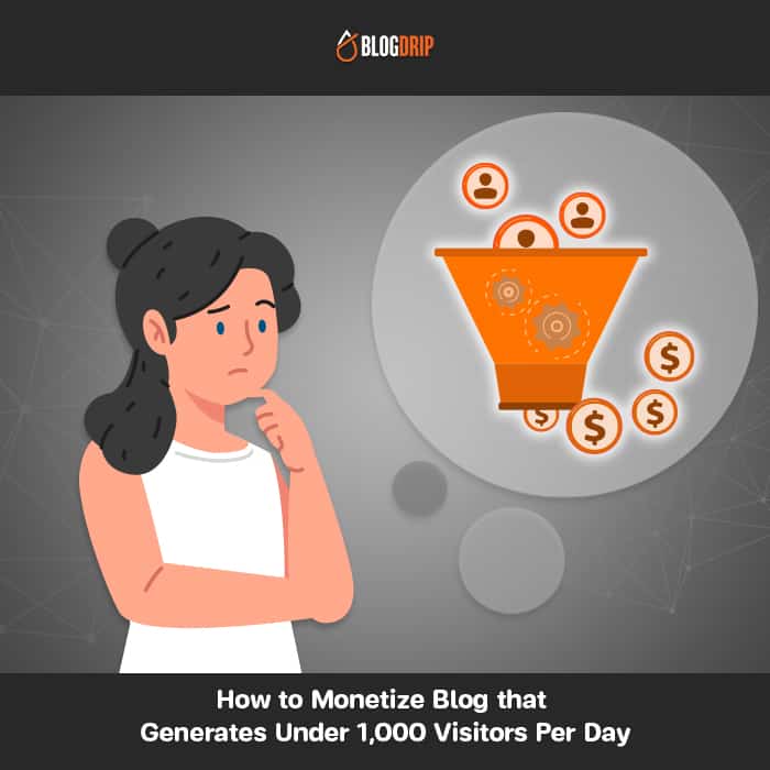 How-to-Monetize-Blog-that-Generates-Under-1,000-Visitors-Per-D