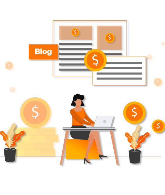 Make money online through your blog Selling Freelance Services