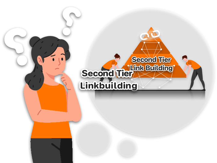 What is second-tier link building